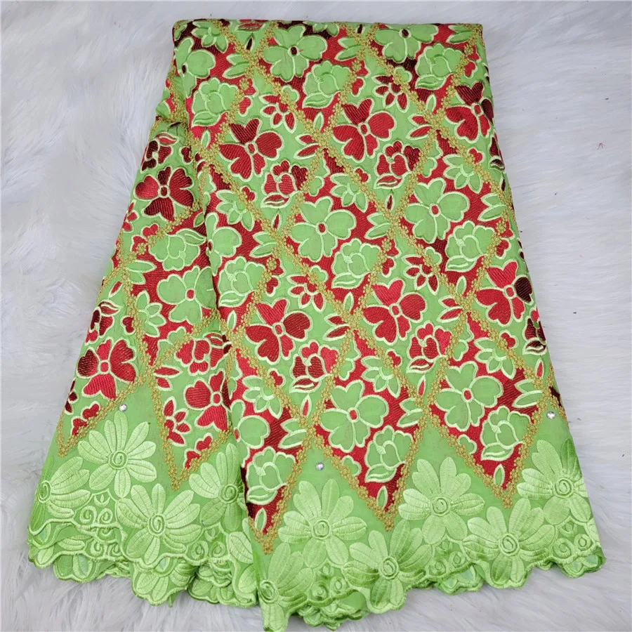 Green Swiss Voile Lace In Switzerland 2022 African Cotton Fabric 5 Yards Nigerian Embroidered Material Cloth Coton Tissus NC56
Green Swiss Voile Lace In Switzerland 2022 African Cotton Fabric 5 Yards Nigerian Embroidered Material Cloth Coton Tissus NC56