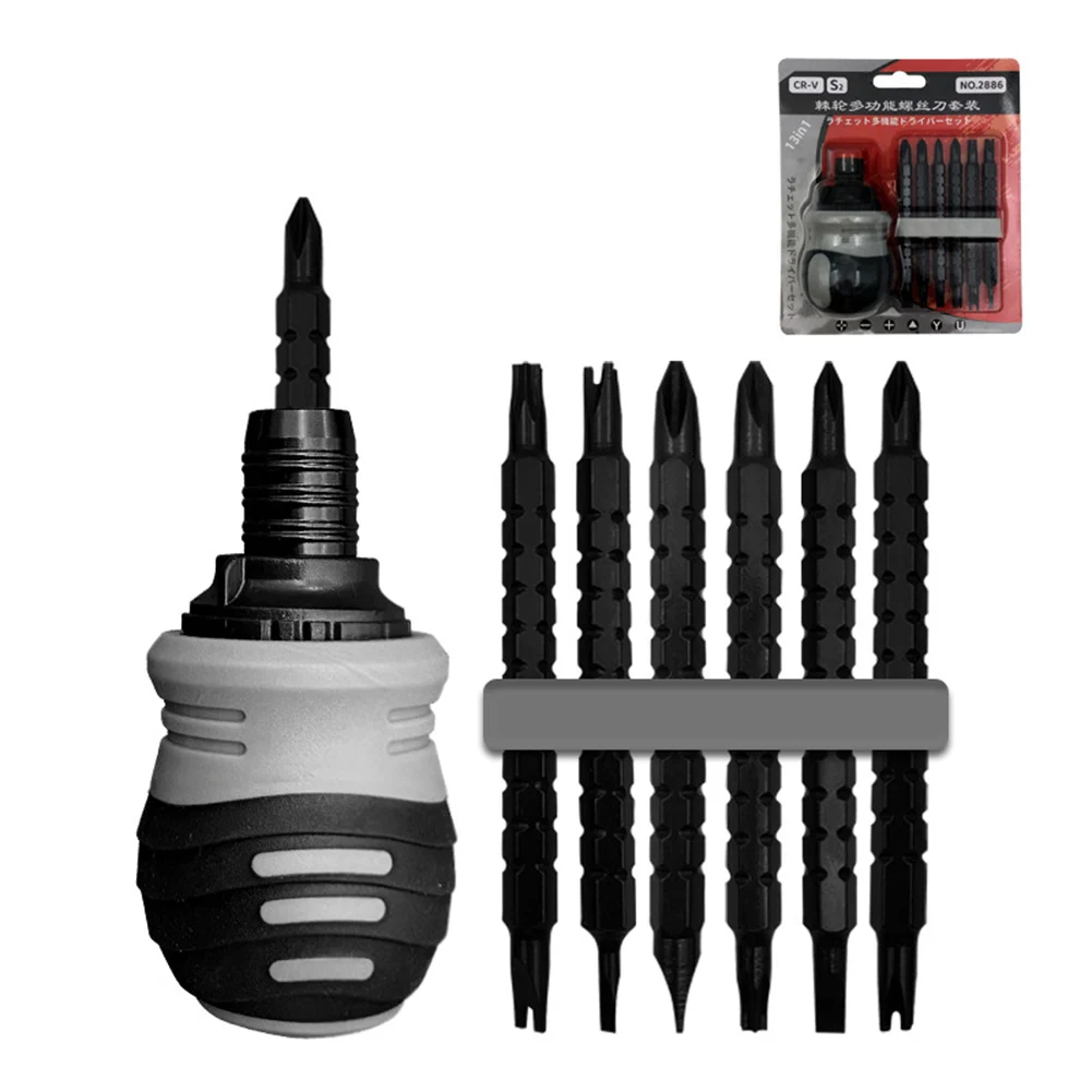 12 in 1 Multipurpose Ratchet Screwdriver Special Drill Bit Set with Case DIY Electronics Hand Manual Repair Disassembly Tools
12 in 1 Multipurpose Ratchet Screwdriver Special Drill Bit Set with Case DIY Electronics Hand Manual Repair Disassembly Tools