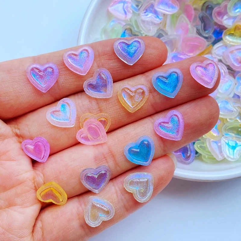 200Pcs New Cute Mixed Mini Shiny Heart Flat Back Resin Cabochons Scrapbooking DIY Jewelry Craft Decoration Accessorie
200Pcs New Cute Mixed Mini Shiny Heart Flat Back Resin Cabochons Scrapbooking DIY Jewelry Craft Decoration Accessorie
