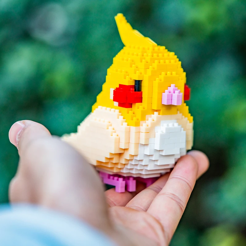 SC 8809-6 Animal World Beige Parrot Fly Bird Cockatiel 3D Model Mini Diamond Blocks Bricks Building Toy for Children Gift no Box
SC 8809-6 Animal World Beige Parrot Fly Bird Cockatiel 3D Model Mini Diamond Blocks Bricks Building Toy for Children Gift no Box
