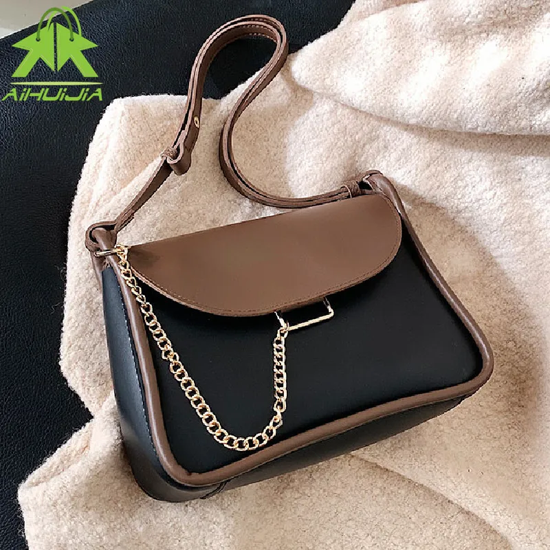 Fashion Color Contrast Female Tote 2022 New High Quality PU Leather Women Designer Handbag High Capacity Shoulder Messenger Bags
Fashion Color Contrast Female Tote 2022 New High Quality PU Leather Women Designer Handbag High Capacity Shoulder Messenger Bags