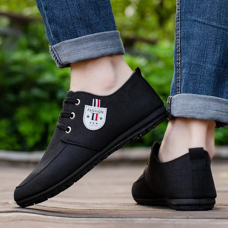 Men'S Shoes New Beanie Shoes Breathable Canvas Shoes Casual Comfortable Cloth Shoes Men'S Running Sneakers Loafers Large Size
Men'S Shoes New Beanie Shoes Breathable Canvas Shoes Casual Comfortable Cloth Shoes Men'S Running Sneakers Loafers Large Size