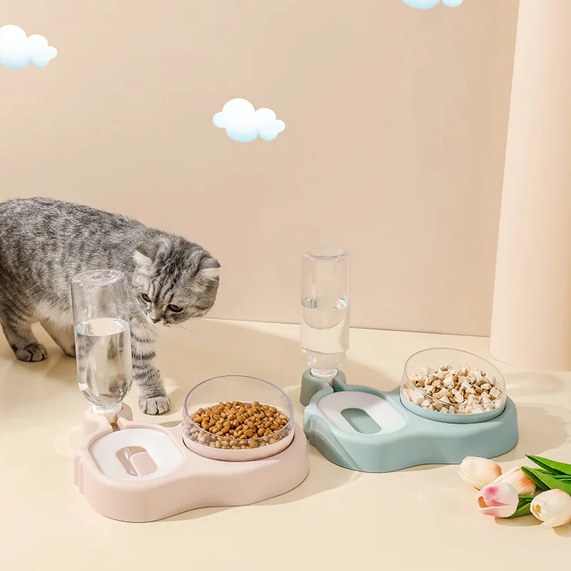 26.5cm Pet cat and dog feeder drinking bowl automatic drinking two cat bowls Water dispenser pet supplies
26.5cm Pet cat and dog feeder drinking bowl automatic drinking two cat bowls Water dispenser pet supplies