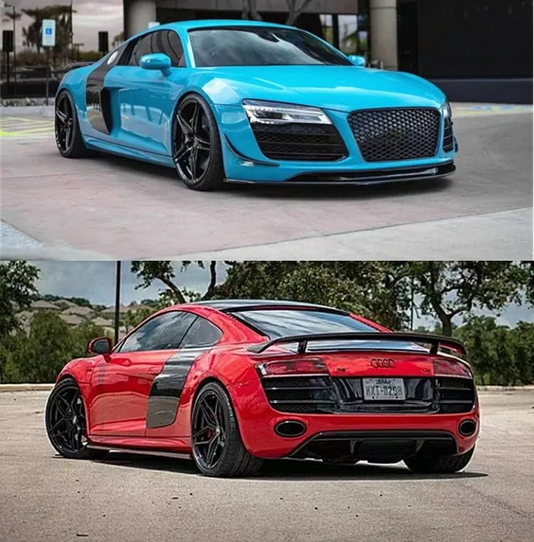 Высококачественный передний бампер из углеродного волокна для Audi R8 V8 V10 2007-2016, задний диффузор, боковая юбка, спойлер, комплект кузова
Высококачественный передний бампер из углеродного волокна для Audi R8 V8 V10 2007-2016, задний диффузор, боковая юбка, спойлер, комплект кузова