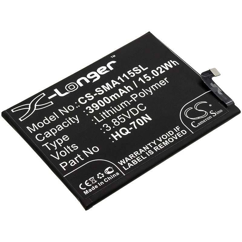 3900 мА · ч аккумулятор для Samsung HQ-70N/DSN SM-A115F/DS SM-A115F Galaxy A11 2020 Galaxy A11 LTE Galaxy A11 SM-A115M/DS
3900 мА · ч аккумулятор для Samsung HQ-70N/DSN SM-A115F/DS SM-A115F Galaxy A11 2020 Galaxy A11 LTE Galaxy A11 SM-A115M/DS