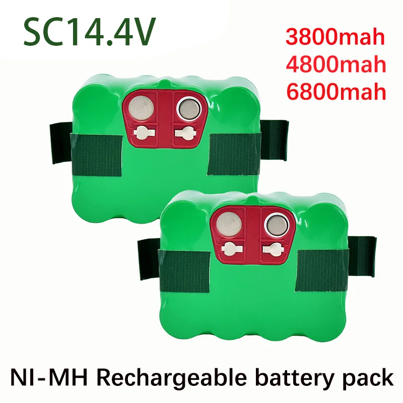 NEW 14.4VSC nickel hydrogen Rechargeable Battery pack 3800mAh is used for the vacuum cleaner cleaning robot of KV8 XR210B XR510B
NEW 14.4VSC nickel hydrogen Rechargeable Battery pack 3800mAh is used for the vacuum cleaner cleaning robot of KV8 XR210B XR510B