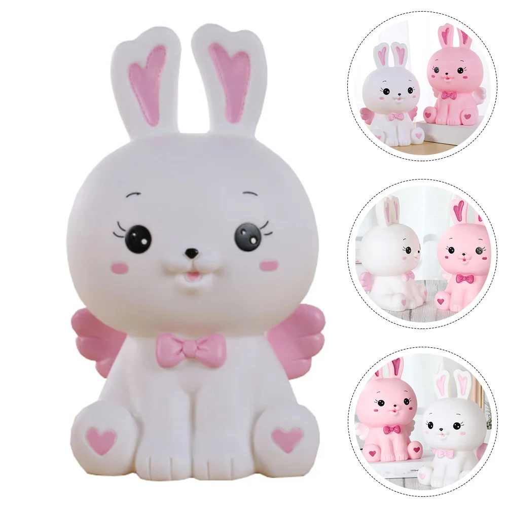 Rabbit Piggy Bank Cartoon Bunny Pattern Saving Pot Change Storage Box Jar Souvenir for Home Office
Rabbit Piggy Bank Cartoon Bunny Pattern Saving Pot Change Storage Box Jar Souvenir for Home Office