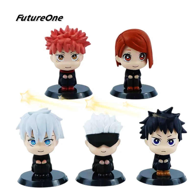 2022 In stock 5pcs/lot Japanese original anime figure Q version Jujutsu Kaisen action figure collectible model toys for boys
2022 In stock 5pcs/lot Japanese original anime figure Q version Jujutsu Kaisen action figure collectible model toys for boys
