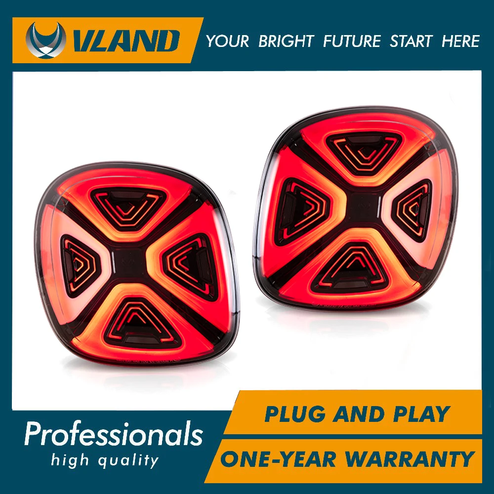 VLAND Taillight Assembly for Smart Fortwo C453 2014-2019 Smart Forfour W453 LED drive light LED turn signal LED Brake Light
VLAND Taillight Assembly for Smart Fortwo C453 2014-2019 Smart Forfour W453 LED drive light LED turn signal LED Brake Light