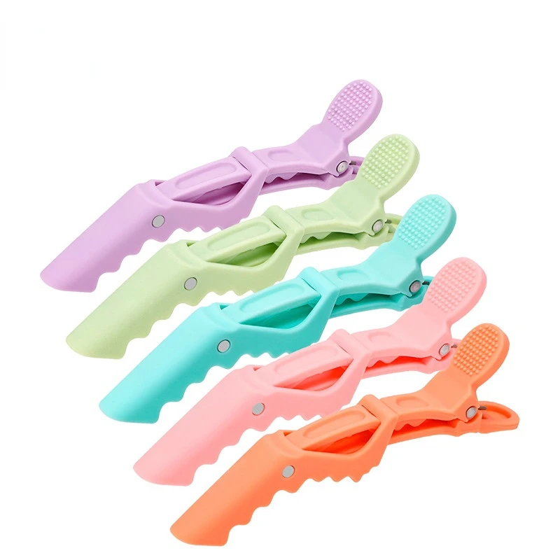 Crocodile Clip Multi-color Hairdressing Clip Seamless Clip Duckbill Clip Long Mouth Clip Hot Dyeing Partition Tool
Crocodile Clip Multi-color Hairdressing Clip Seamless Clip Duckbill Clip Long Mouth Clip Hot Dyeing Partition Tool
