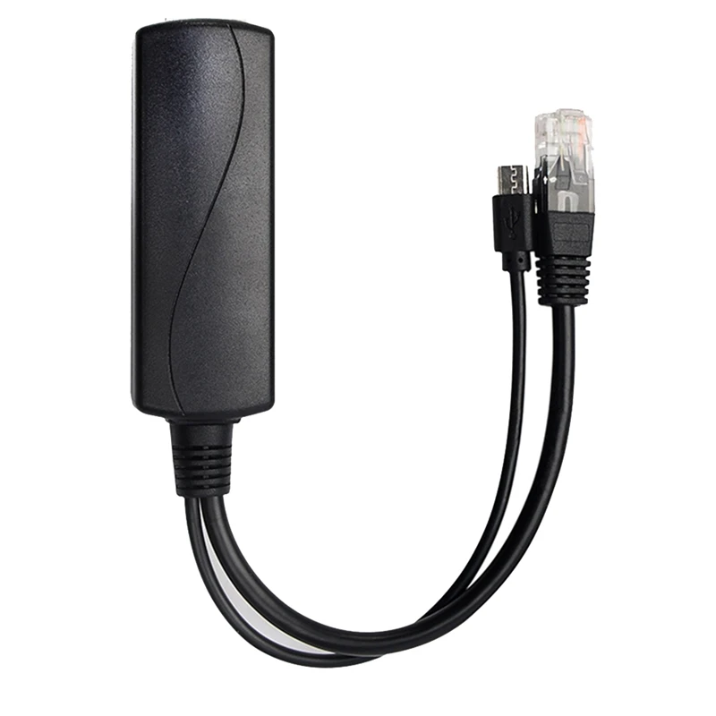 100M Poe Splitter 5V 2.4A IEEE802.3Af Poe Splitter Cable Micro-USB Interface For Raspberry Pi
100M Poe Splitter 5V 2.4A IEEE802.3Af Poe Splitter Cable Micro-USB Interface For Raspberry Pi