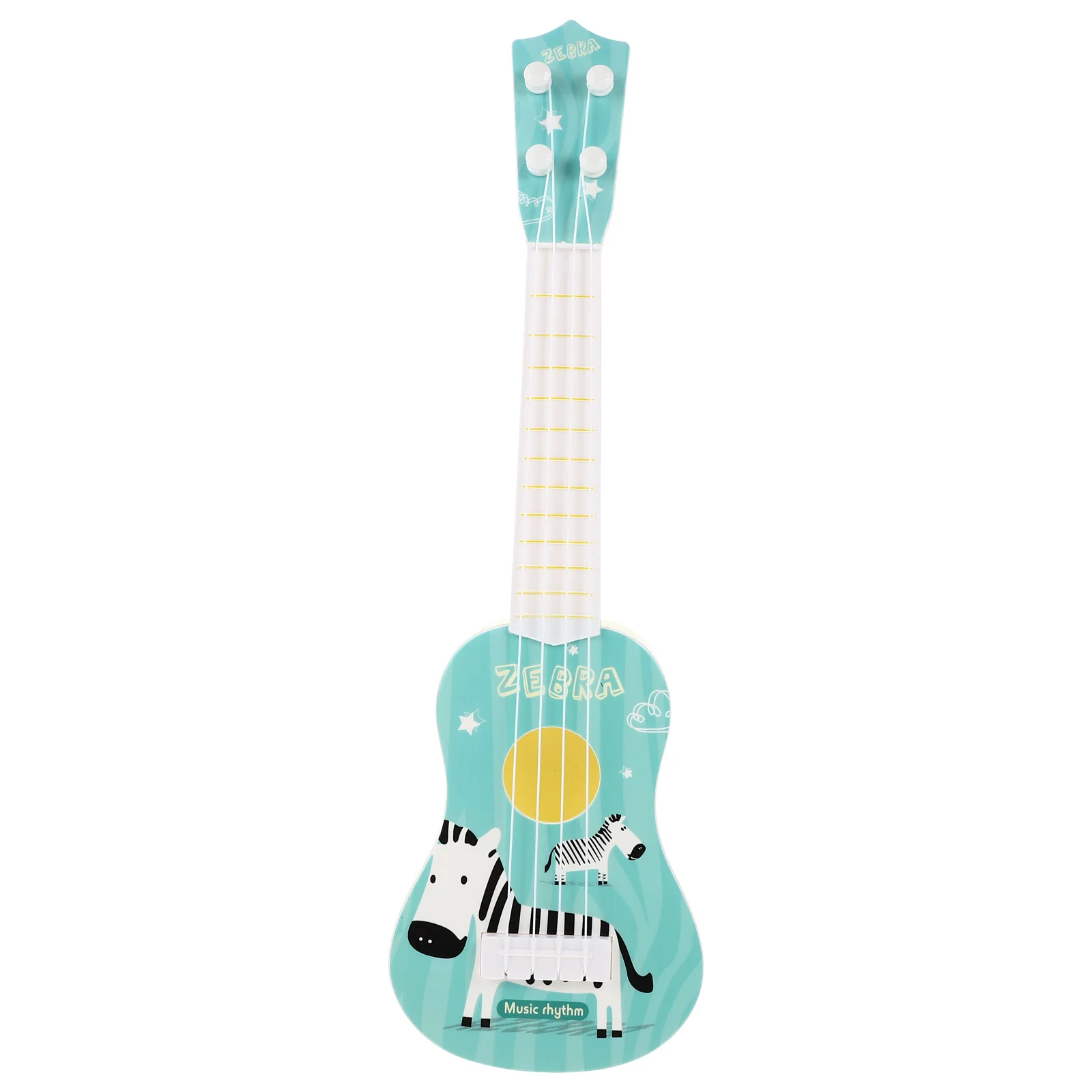 

Ukulele Toy Musical Kids Guitar Instrument Mini Earlylearning Beginner Children Plaything Guitars Model Playing Ukeleles Years 5