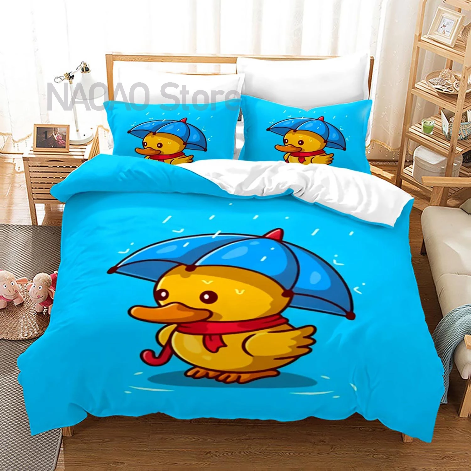 Yellow duck Bedding Set Single Twin Full Queen King Size Little duck Bed Set Aldult Kid Bedroom Duvetcover Sets 3D Print 016
Yellow duck Bedding Set Single Twin Full Queen King Size Little duck Bed Set Aldult Kid Bedroom Duvetcover Sets 3D Print 016