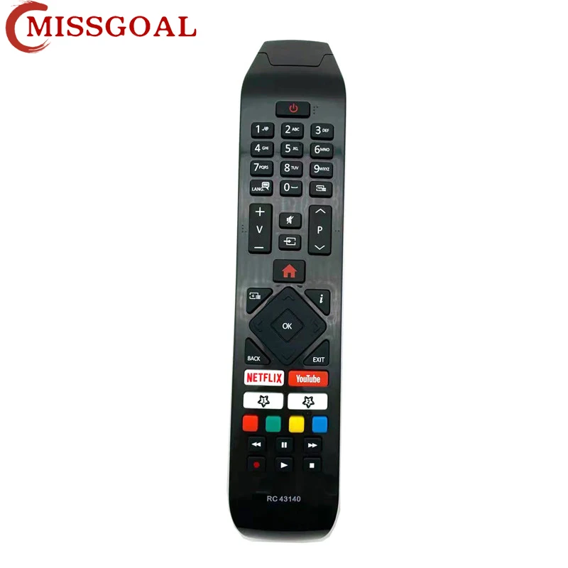 Пульт дистанционного управления Missgoal Smart HD для Hitachi 24HB21J65U 43HK25T74UA 50HK25T74U 49HL7000 55HL7000
Пульт дистанционного управления Missgoal Smart HD для Hitachi 24HB21J65U 43HK25T74UA 50HK25T74U 49HL7000 55HL7000