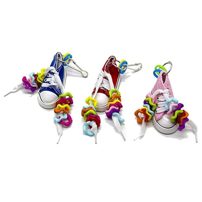 Mini Canvas Shoes Parrot Bird Toys Pet Bird Shoes Cage Decoration Standing Climbing Toy Parrot Bird Cage Oiseaux Gaiola
Mini Canvas Shoes Parrot Bird Toys Pet Bird Shoes Cage Decoration Standing Climbing Toy Parrot Bird Cage Oiseaux Gaiola