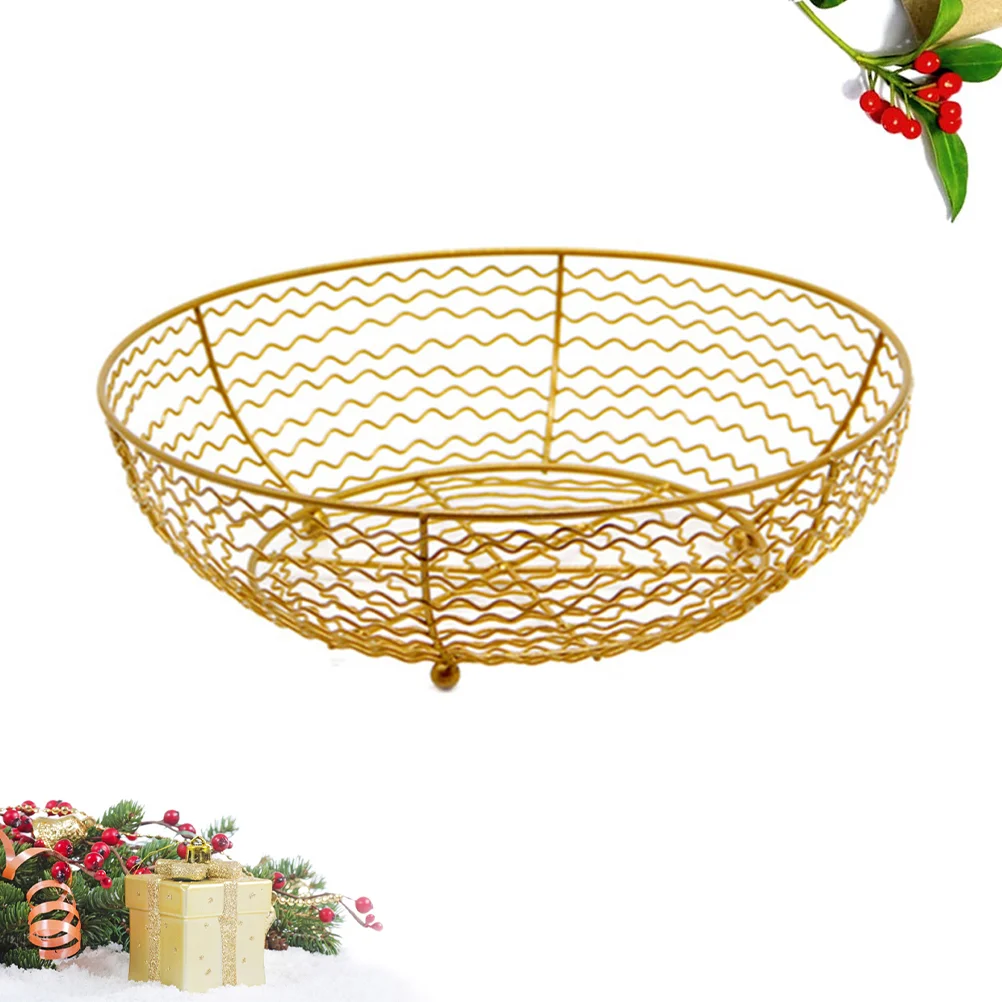 Fruit Basket Bowl Iron Metal Snack Vegetablestorage Desktop Room Countertop Bread Living Stand Holder Drain
Fruit Basket Bowl Iron Metal Snack Vegetablestorage Desktop Room Countertop Bread Living Stand Holder Drain
