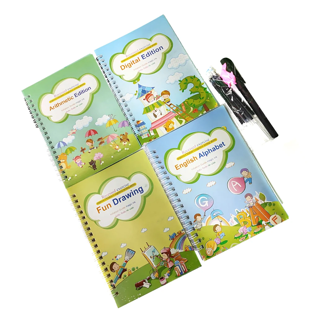 Тетрадь для обучения на английском языке, ручная запись, Заполняемая бумага, инструменты для каллиграфии, учебник с алфавитом, детская тетр...
Тетрадь для обучения на английском языке, ручная запись, Заполняемая бумага, инструменты для каллиграфии, учебник с алфавитом, детская тетр...