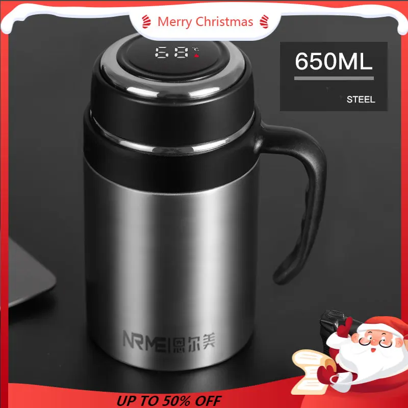 Xiaomi Thermos Coffee Mug with Filter Handle Stainless Steel Insulated Vacuum Tea Cup Home Office LED Temperature Display Gift
Xiaomi Thermos Coffee Mug with Filter Handle Stainless Steel Insulated Vacuum Tea Cup Home Office LED Temperature Display Gift
