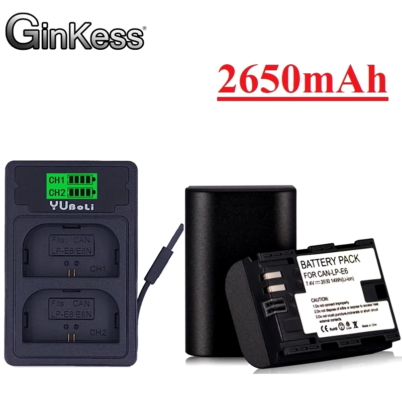 Двойное зарядное устройство со светодиодной подсветкой, 2650 мАч, для камер Canon EOS 5DS R 5D Mark II 5D Mark III 6D 7D 80D 90D EOS 5DS R
Двойное зарядное устройство со светодиодной подсветкой, 2650 мАч, для камер Canon EOS 5DS R 5D Mark II 5D Mark III 6D 7D 80D 90D EOS 5DS R