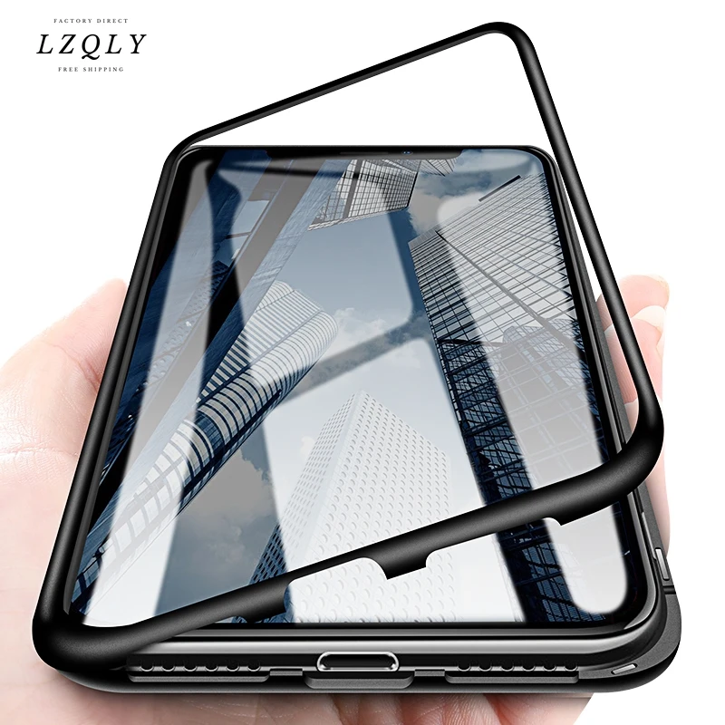 Double Sided 9H Tempered Glass Full Protection Magnetic Phone Case for iPhone 11 X Xr Xs Maxmagnetic Cover 
Double Sided 9H Tempered Glass Full Protection Magnetic Phone Case for iPhone 11 X Xr Xs Maxmagnetic Cover