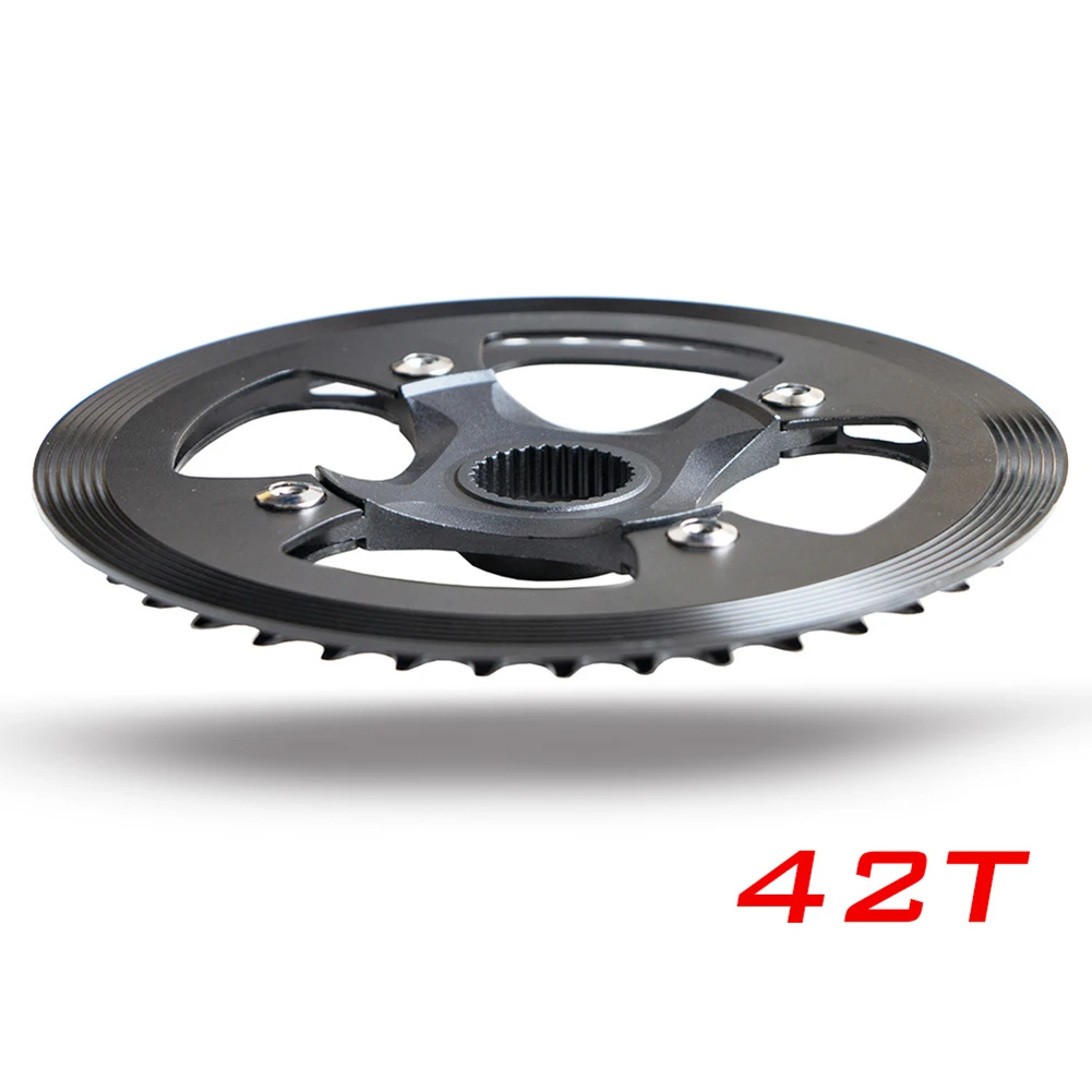 E-bike Chainring Crankset 42T For Bafang M400 M410 M315 Electric Bicycle Parts Steel BCD 104mm Chainring Cycling Sprocket
E-bike Chainring Crankset 42T For Bafang M400 M410 M315 Electric Bicycle Parts Steel BCD 104mm Chainring Cycling Sprocket