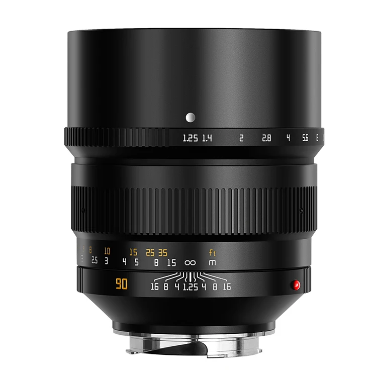 TTArtisan M90mm F1.25 Full Frame Large Aperture Fixed Focus Lens for Leica M-Mount M2 M3 M4 M5 M6 M7 M8 M9 M9P M10 M262
TTArtisan M90mm F1.25 Full Frame Large Aperture Fixed Focus Lens for Leica M-Mount M2 M3 M4 M5 M6 M7 M8 M9 M9P M10 M262