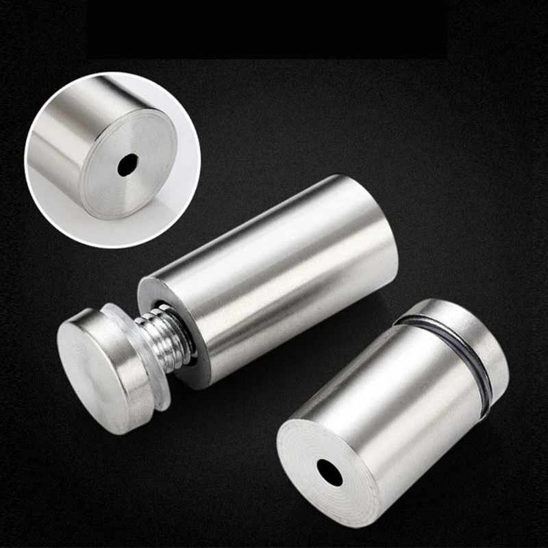 10x Glass Fasteners Outer Dia 12mm Stainless Steel Acrylic Advertisement Standoffs Pin Billboard Fixing Screws Hardware 87HA
10x Glass Fasteners Outer Dia 12mm Stainless Steel Acrylic Advertisement Standoffs Pin Billboard Fixing Screws Hardware 87HA