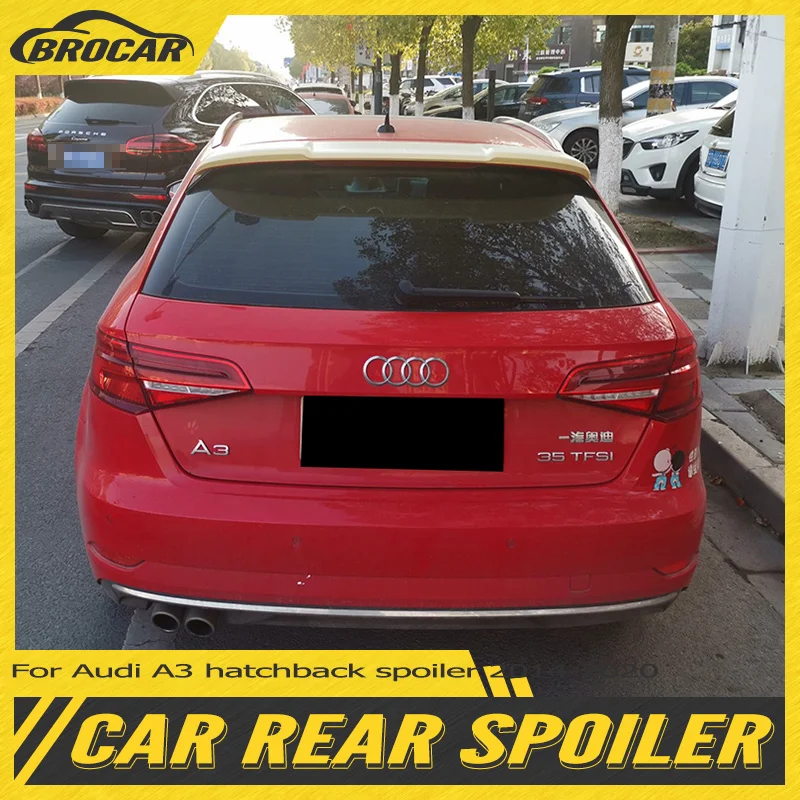 For Audi A3 hatchback spoiler 2014-2020 Original style ABS plastic carbon fiber exterior rear spoiler trunk lip modification
For Audi A3 hatchback spoiler 2014-2020 Original style ABS plastic carbon fiber exterior rear spoiler trunk lip modification