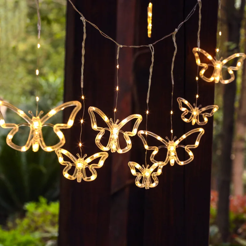 Butterfly Star String Fairy Lights New Year Christmas Wedding Home Indoor LED Solar Lamp Party Curtain String Landscape Lighting
Butterfly Star String Fairy Lights New Year Christmas Wedding Home Indoor LED Solar Lamp Party Curtain String Landscape Lighting