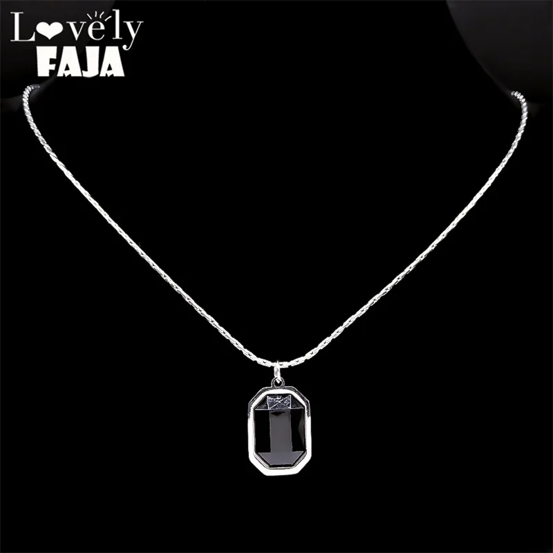 Kpop Black Geometric Necklace Women French Romantic Clavicle Chain Stainless Steel Korean Female Short Necklace Y2K Jewelry Gift
Kpop Black Geometric Necklace Women French Romantic Clavicle Chain Stainless Steel Korean Female Short Necklace Y2K Jewelry Gift