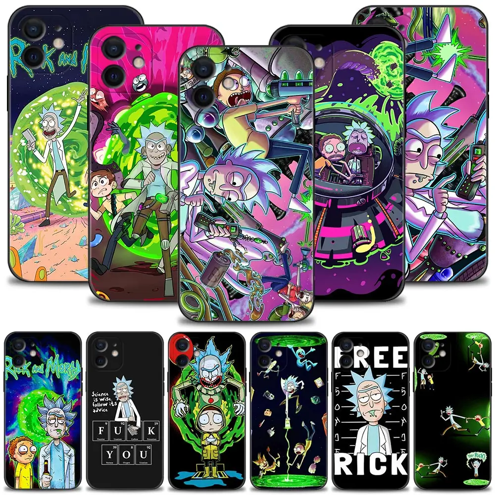 Phone Case for iPhone 13 12 11 Pro Max XR X XS 8 7 6 6S Plus 13mini 5 5S SE 12mini Cover Silicon Coque Anime Ricks Morties
Phone Case for iPhone 13 12 11 Pro Max XR X XS 8 7 6 6S Plus 13mini 5 5S SE 12mini Cover Silicon Coque Anime Ricks Morties