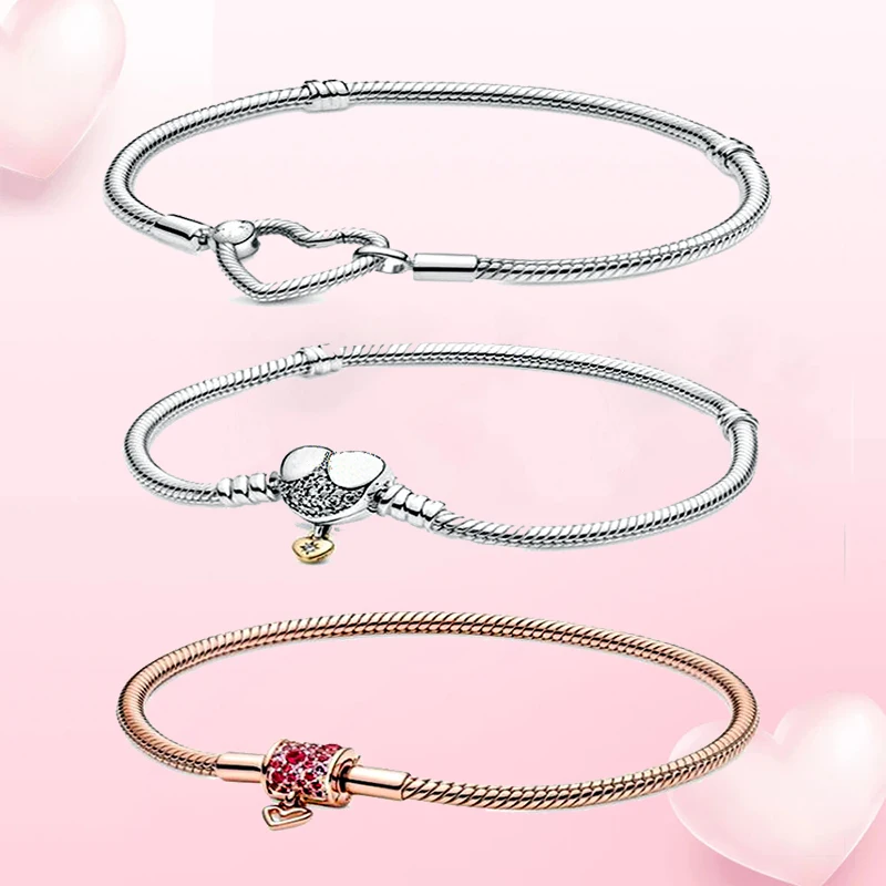 Hot Sale Jewelry Gifts For Women Bracelets DIY Designer Charms Fit Original Pandora 925 Sterling Silver Beadeds Bangle Jewellery
Hot Sale Jewelry Gifts For Women Bracelets DIY Designer Charms Fit Original Pandora 925 Sterling Silver Beadeds Bangle Jewellery