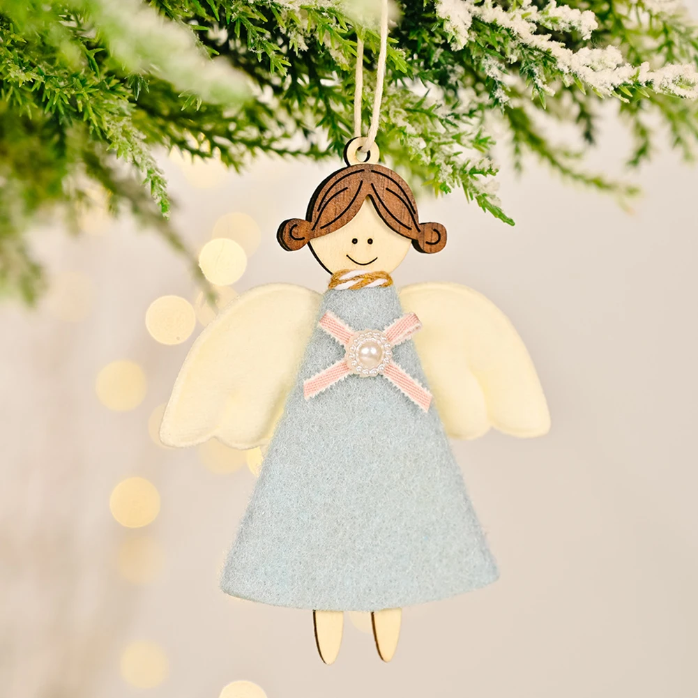 Christmas Doll Pendant Xmas Tree Hanging Angel Wooden Decoration Ornaments Merry Christmas Decorations Xmas Gifts
Christmas Doll Pendant Xmas Tree Hanging Angel Wooden Decoration Ornaments Merry Christmas Decorations Xmas Gifts