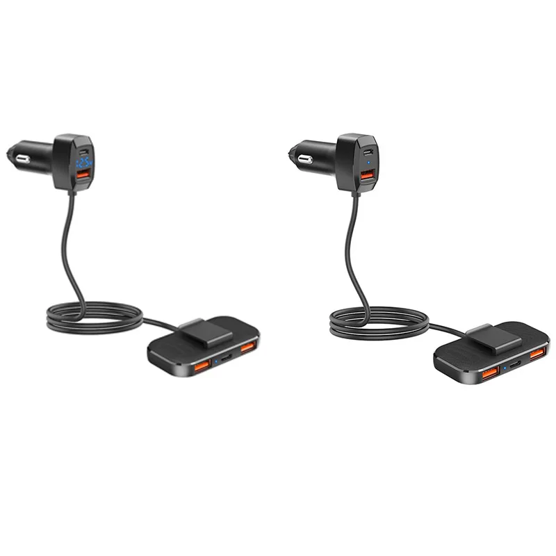 5 In 1 31W Car Charger Adapter Type-C + 3 USB Fast Charging 5V 3.1A Quickly Charger
5 In 1 31W Car Charger Adapter Type-C + 3 USB Fast Charging 5V 3.1A Quickly Charger