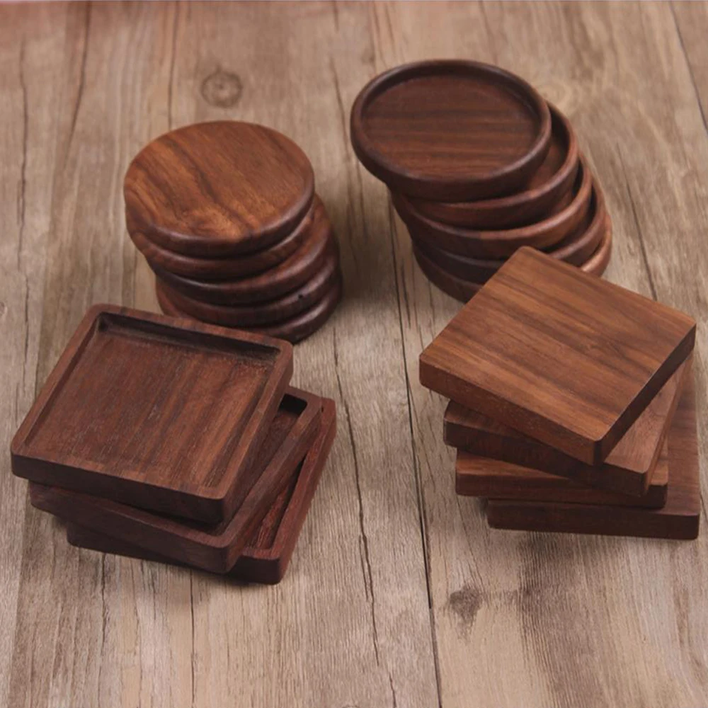Tea Coffee Cup Pad Placemats Decor Walnut Wood Coasters Durable Heat Resistant Square Round Drink Mat 1 Pcs Bowl Teapot
Tea Coffee Cup Pad Placemats Decor Walnut Wood Coasters Durable Heat Resistant Square Round Drink Mat 1 Pcs Bowl Teapot
