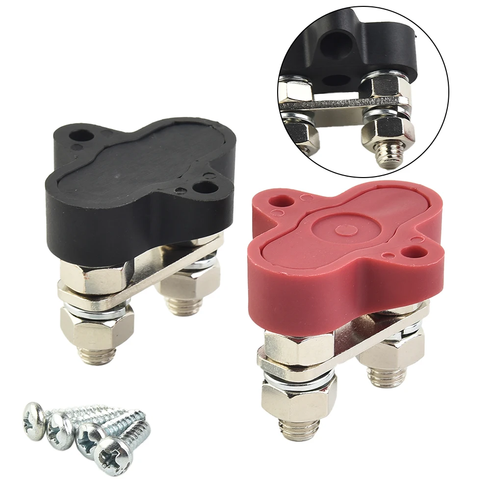 Power Post Terminal Stud DC48V Insulated Junction Block RV Red & Black Speedboats Terminal Stud Battery Durable
Power Post Terminal Stud DC48V Insulated Junction Block RV Red & Black Speedboats Terminal Stud Battery Durable