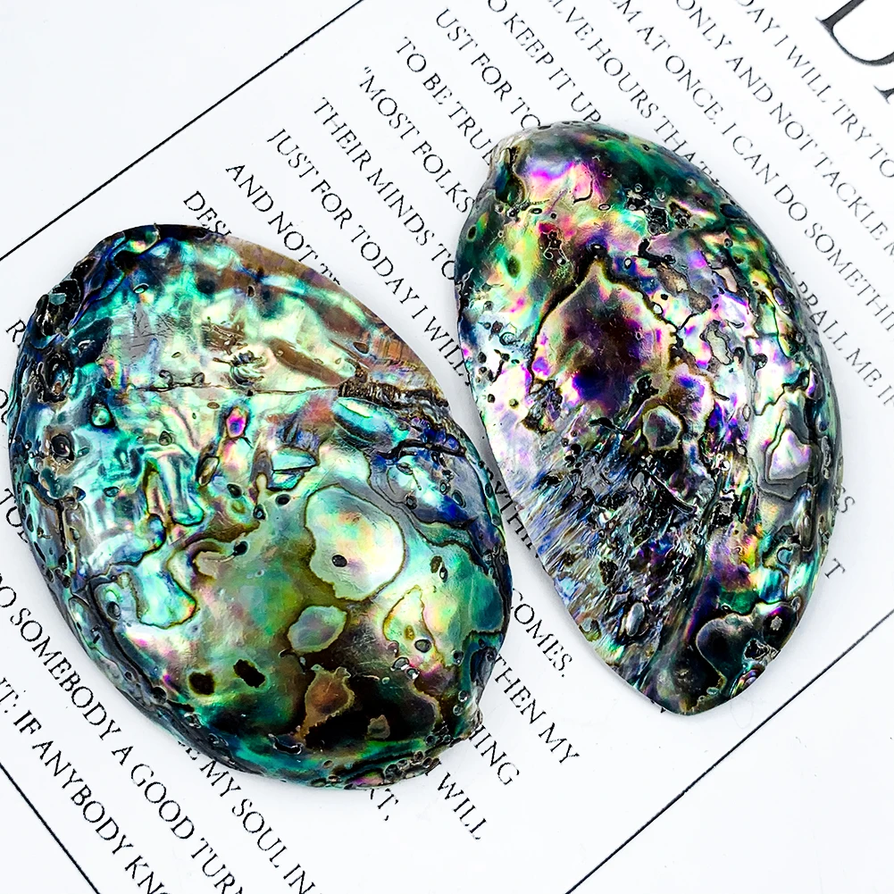 2PCS/Lot Natural Abalone Shell Pendants Single Side Mother of Pearl Shells DIY Charms for Jewelry Making Accessories Wholesale
2PCS/Lot Natural Abalone Shell Pendants Single Side Mother of Pearl Shells DIY Charms for Jewelry Making Accessories Wholesale