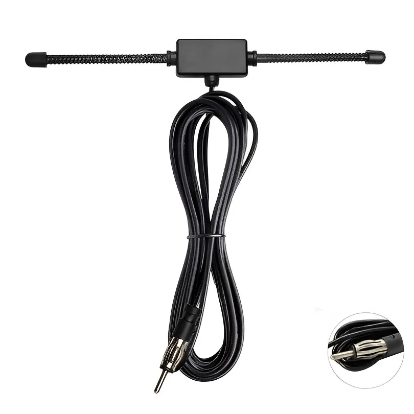 

Universal Car Windshield AM FM Radio Antenna Portable ABS Signal Booster Stable Signal Stereo Amplifier Amp Aeria for Car Truck