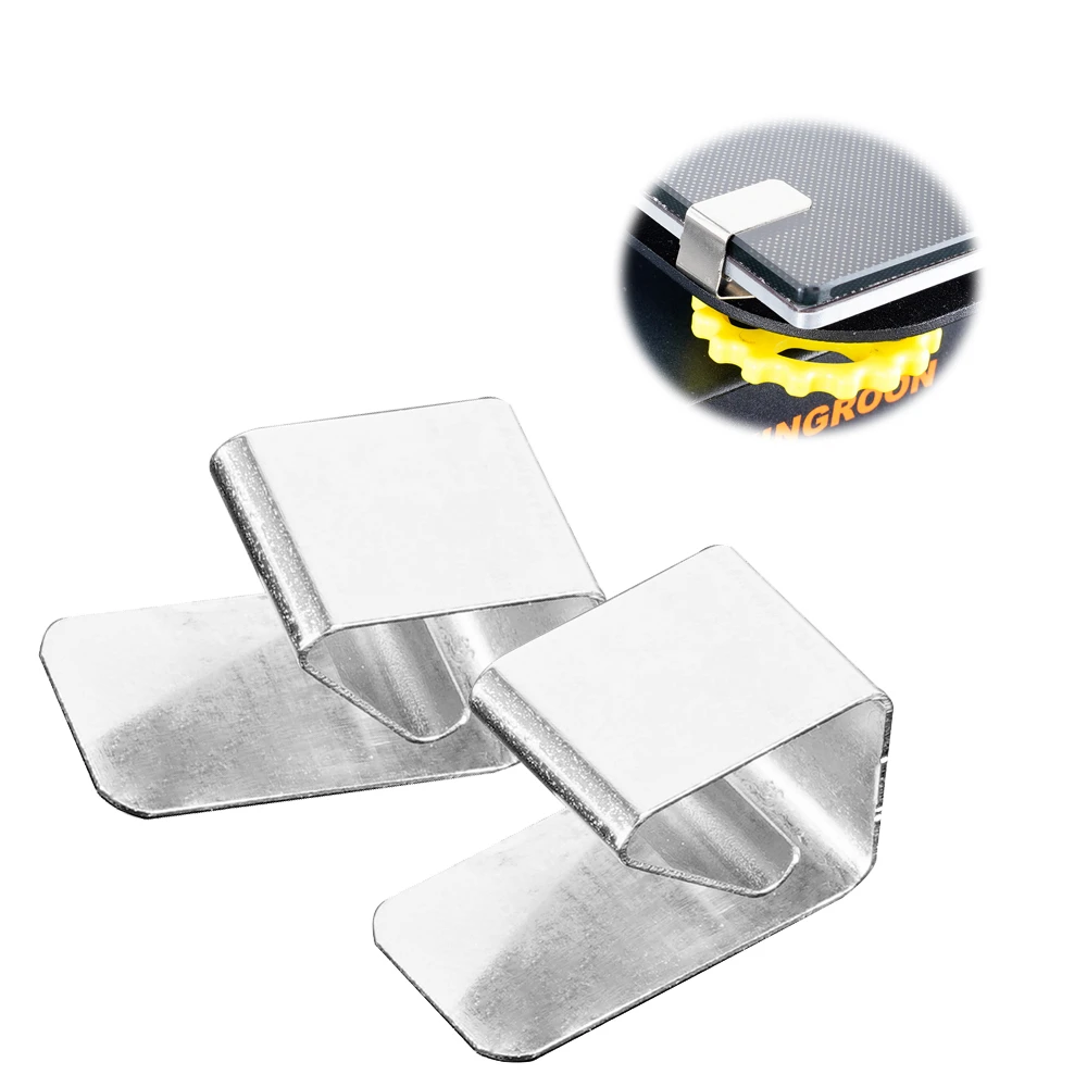 4/2/1pcs Stainless Steel Ultrabase Glass Plate Clamps For Ender 3 UM2 Hotbed Fixing Clip Heated Platform Retainer
4/2/1pcs Stainless Steel Ultrabase Glass Plate Clamps For Ender 3 UM2 Hotbed Fixing Clip Heated Platform Retainer