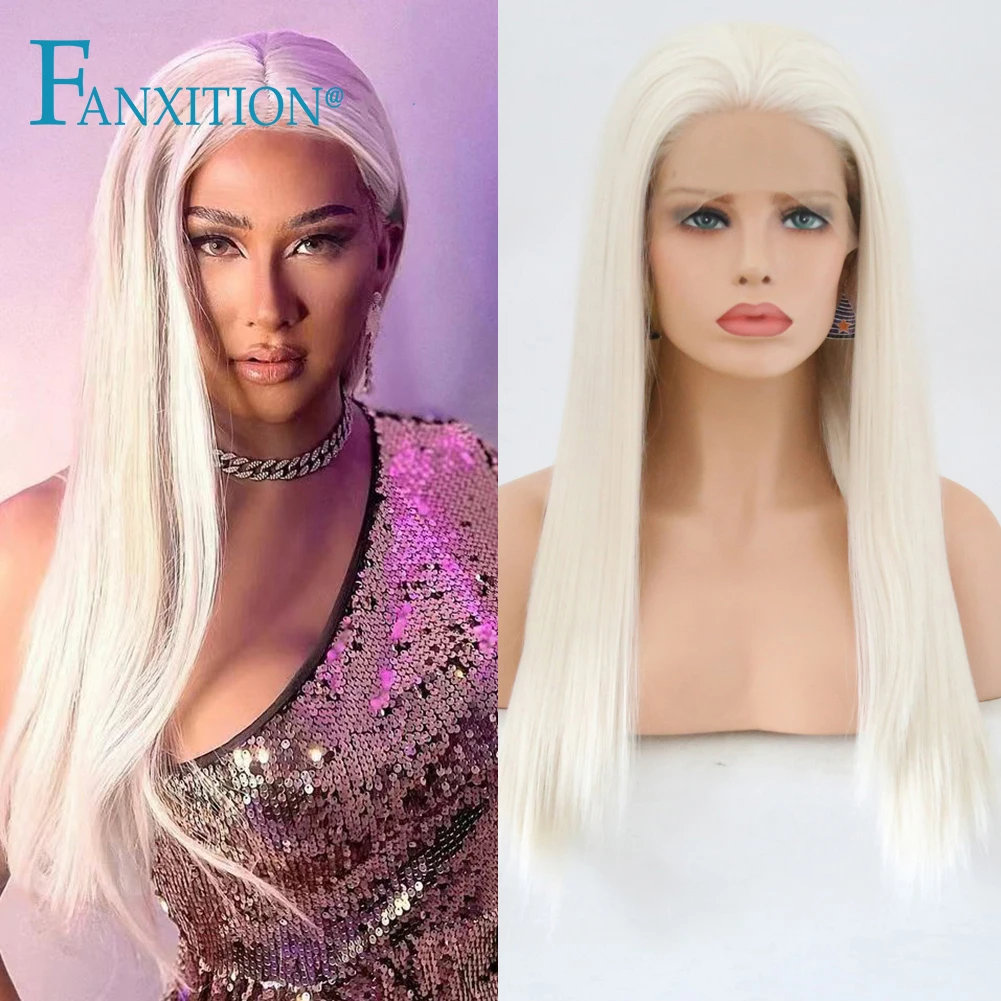 FANXITION Synthetic Wigs Lace Front Frontal 613 Lace Frontal Wig For Black Women Straight Wig Pre Plucked High Temperature Fiber
FANXITION Synthetic Wigs Lace Front Frontal 613 Lace Frontal Wig For Black Women Straight Wig Pre Plucked High Temperature Fiber