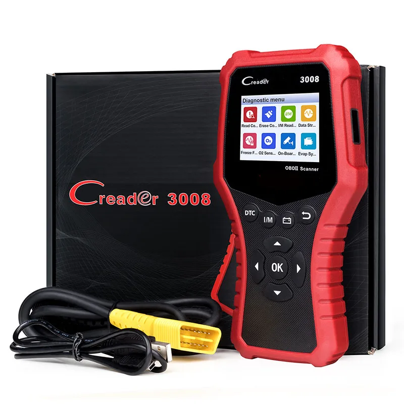 X431 CR3008 Car OBD2 Tools Automotive OBDII Professional Scanner Diagnostic Engine Battery Code Reader Free Update
X431 CR3008 Car OBD2 Tools Automotive OBDII Professional Scanner Diagnostic Engine Battery Code Reader Free Update