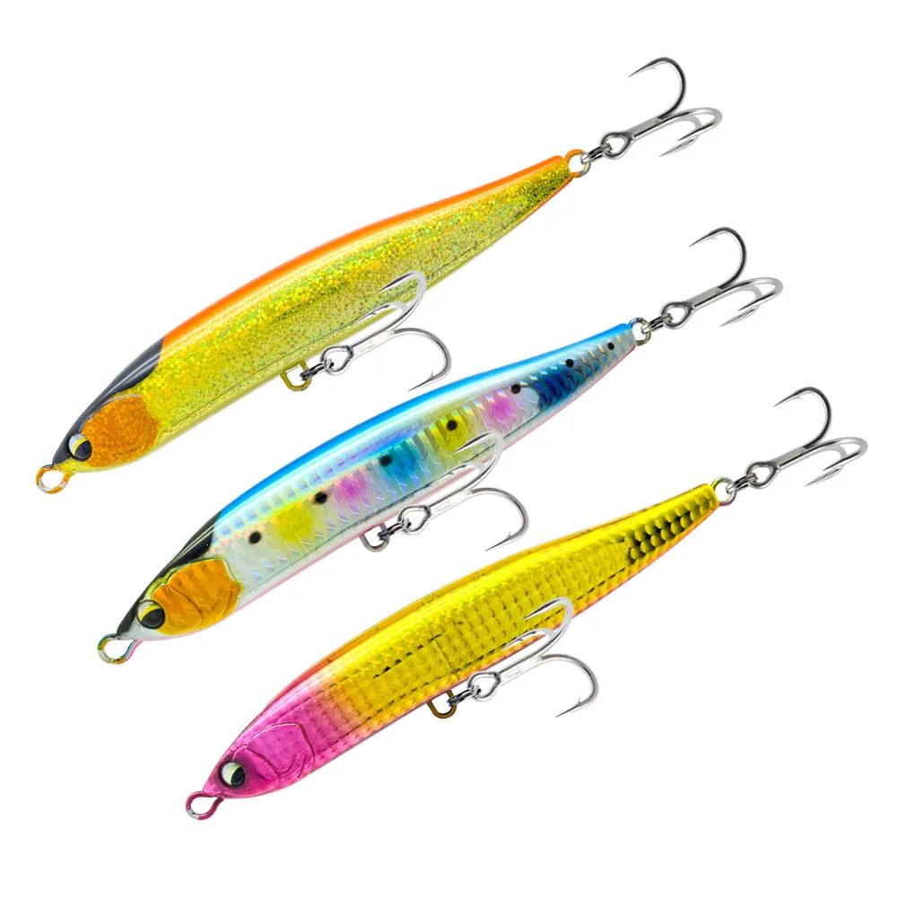 Sea FishingSubmerged Large Pencil 14cm56g Green Sweet Yellow Bonito Golden Gun Bait 39g Deep Sea Boat Fishing Southern Minolua
Sea FishingSubmerged Large Pencil 14cm56g Green Sweet Yellow Bonito Golden Gun Bait 39g Deep Sea Boat Fishing Southern Minolua