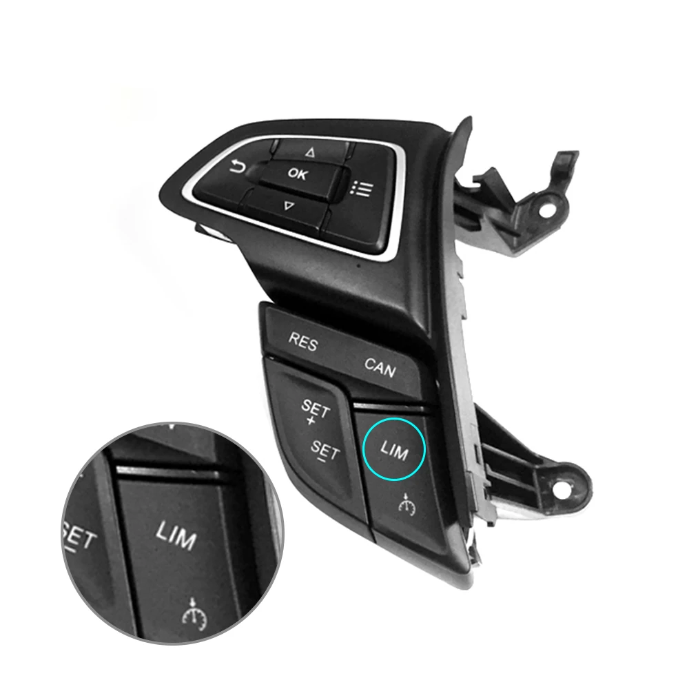 Steering wheel control For Ford Focus MK3 2015 2016 2017 Kuga Escape 2017 2018 cruise switch speed adjust interior accessories
Steering wheel control For Ford Focus MK3 2015 2016 2017 Kuga Escape 2017 2018 cruise switch speed adjust interior accessories