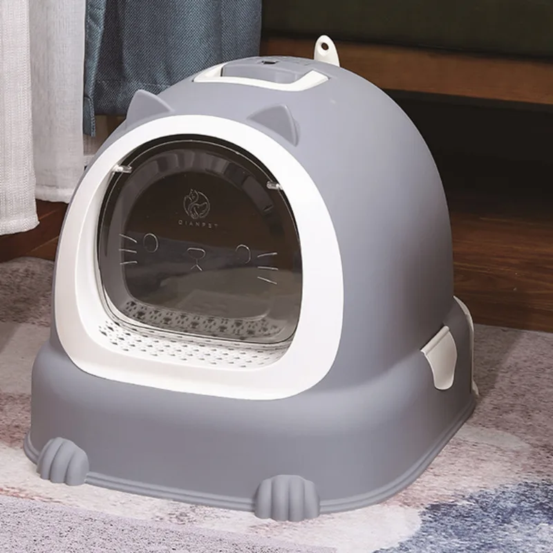 Fully Enclosed Cat Litter Box Splash-proof Deodorant Deodorant Large INS Cat Toilet Sand Tray Drawer Type Cat Litter Tray
Fully Enclosed Cat Litter Box Splash-proof Deodorant Deodorant Large INS Cat Toilet Sand Tray Drawer Type Cat Litter Tray