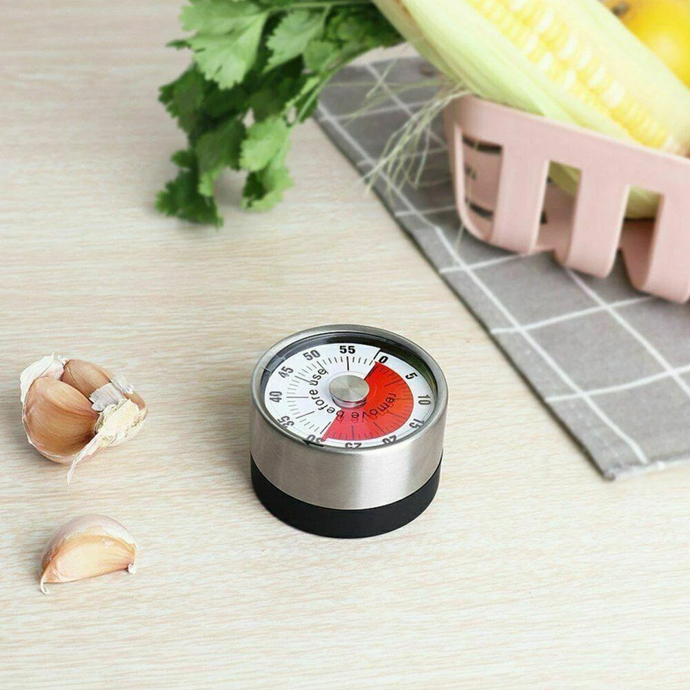 Kitchen Tools Timer Magnetic Sticky Timer Oven Refrigerator Stable 403 Stainless Steel 6*6*3cm Alarm Clock Rings
Kitchen Tools Timer Magnetic Sticky Timer Oven Refrigerator Stable 403 Stainless Steel 6*6*3cm Alarm Clock Rings