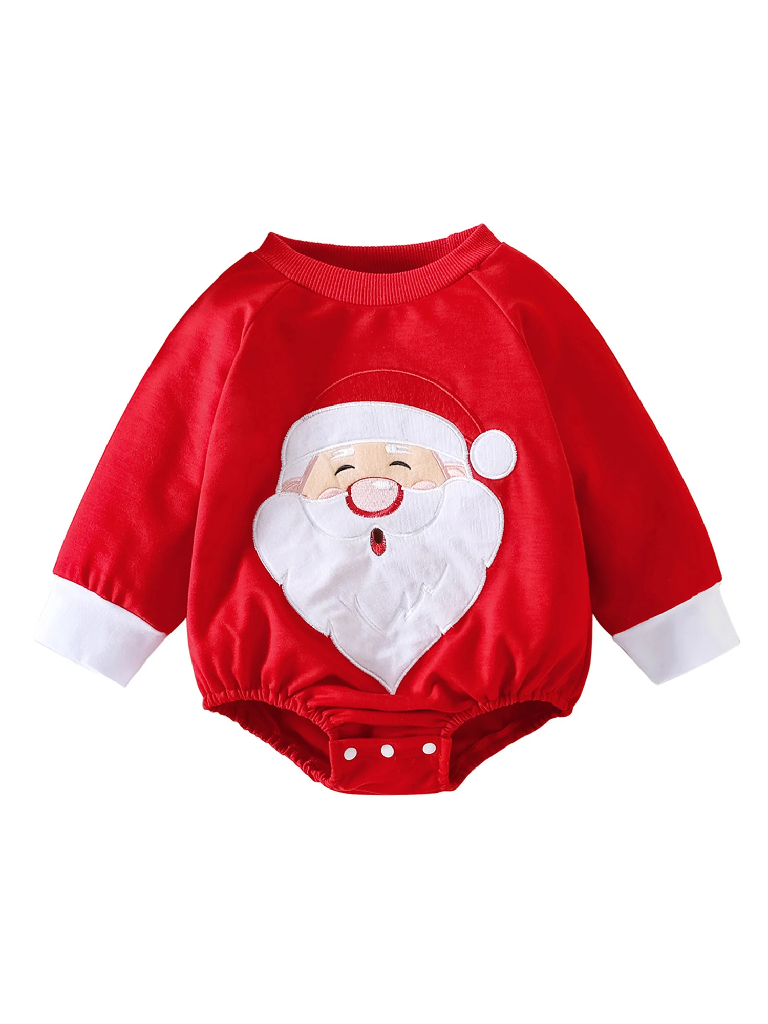 Baby Boys Girls Christmas Romper, Long Sleeve Crew Neck Santa Claus/Letters Tree Bodysuit for Casual Daily
Baby Boys Girls Christmas Romper, Long Sleeve Crew Neck Santa Claus/Letters Tree Bodysuit for Casual Daily