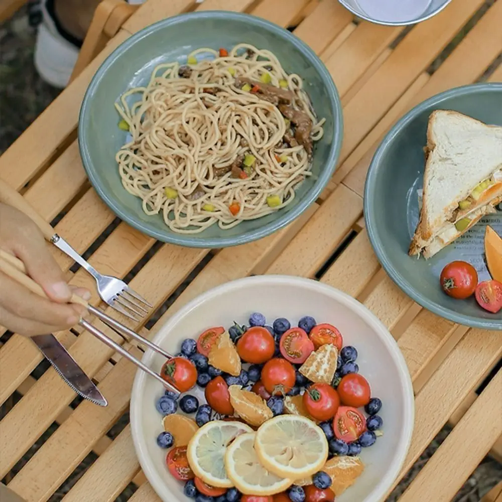 Tableware Large Capacity Round Enamel Outdoor Camping Dinner Plate Food Fruit Dish Plates Food Container Tableware 
Tableware Large Capacity Round Enamel Outdoor Camping Dinner Plate Food Fruit Dish Plates Food Container Tableware