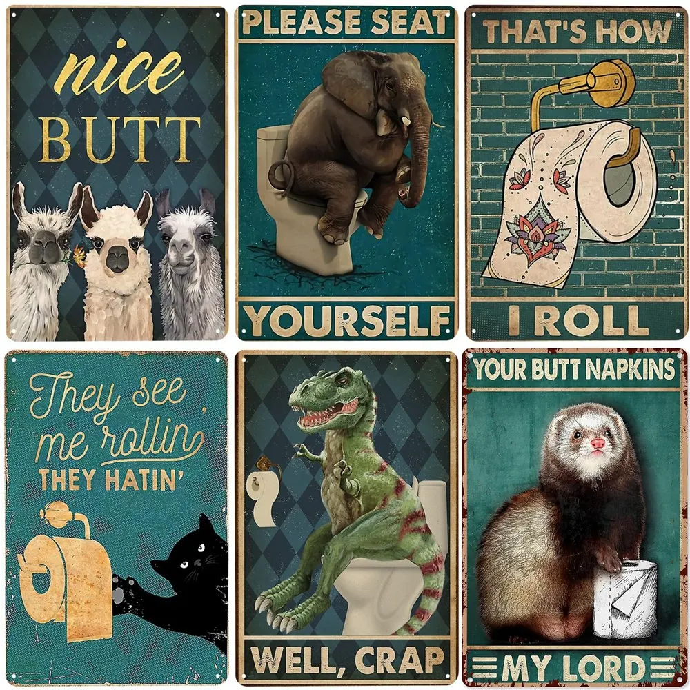 Nice Butt Retro Poster Vintage Metal Tin Sign Your Butt Napkins My Lord Painting Plauqe Bar Cafe Home Room Wall Decor
Nice Butt Retro Poster Vintage Metal Tin Sign Your Butt Napkins My Lord Painting Plauqe Bar Cafe Home Room Wall Decor