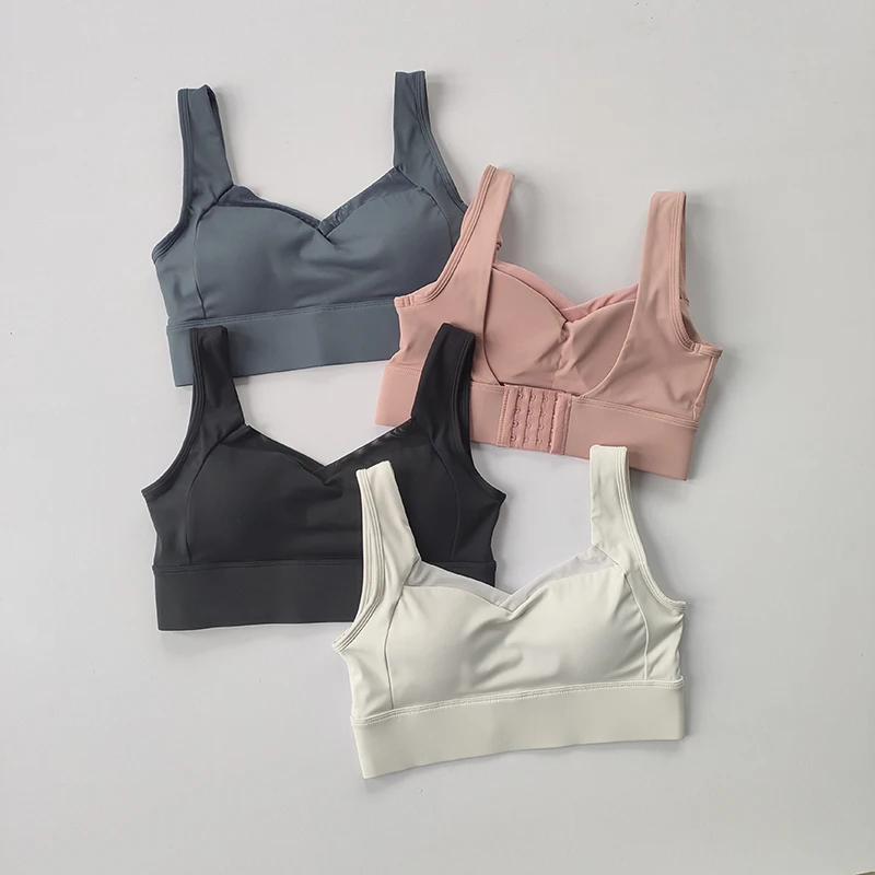 Professional Sports Underwear Women Wear Firness Shockproof and Sagging Running Vest Yoga Suit High Strength Back Bras
Professional Sports Underwear Women Wear Firness Shockproof and Sagging Running Vest Yoga Suit High Strength Back Bras