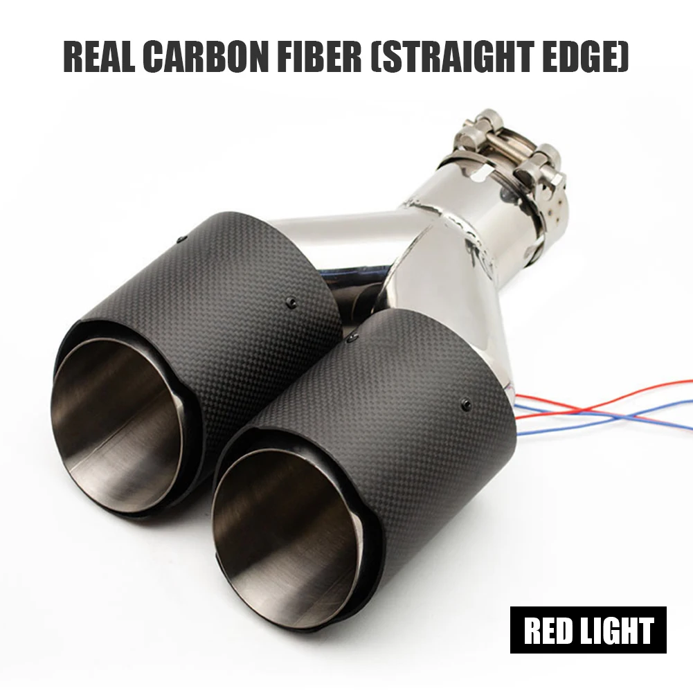 Interface 63mm Single/Dual Outlet Universal Car Exhaust Tip Stainless Steel Auto Muffler Tail Pipe Car Exterior Accessories
Interface 63mm Single/Dual Outlet Universal Car Exhaust Tip Stainless Steel Auto Muffler Tail Pipe Car Exterior Accessories